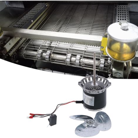 KL-45 Langwellenmotor + Hochtemperatur-Lüfterflügel für Reflow-Öfen/Reflow-Lötanlagen/Kessel/Tunnelöfen, dediziertes 220/240-V-Wechselstromnetzteil (1/5)