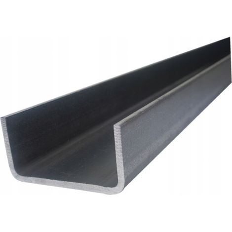 Profilé en U en acier z/g 60x40x3 longueur 1000mm (100cm) (1/5)