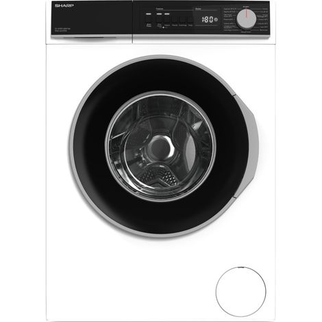 Sharp ESNFB914BW1NA lavatrice Caricamento frontale 9 kg 1400 Giri/min Bianco