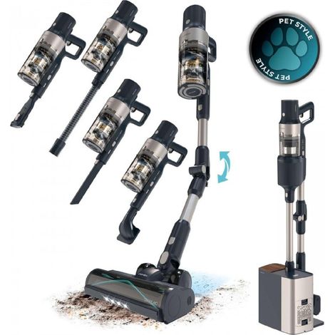 Aspirateur vertical Cecotec Conga Rockstar 5500 Hurricane Station Pet Flex (1/3)