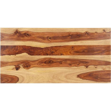 vidaXL Tischplatte Massivholz Palisander 15-16 mm 60×100 cm