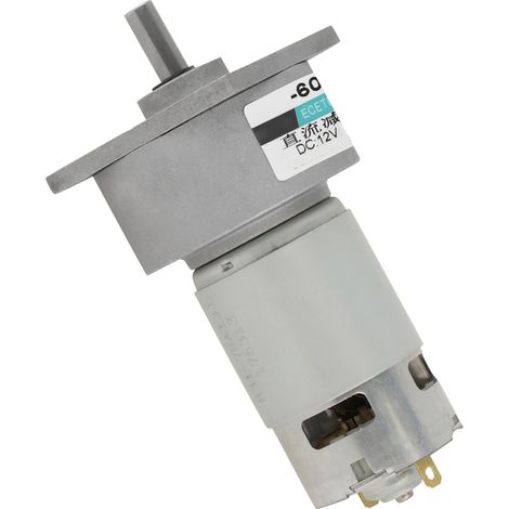 35-W-Mikro-Gleichstrom-Metallgetriebemotor, Drehzahlregelung, Rechts-/Linkslauf (12 V, 50 U/min) (1/5)