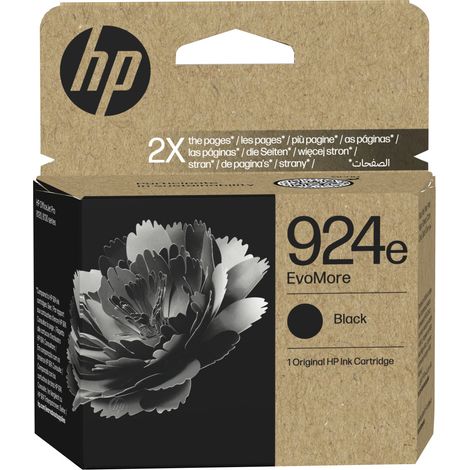 HP Cartuccia di inchiostro nero originale 924e EvoMore (1/5)