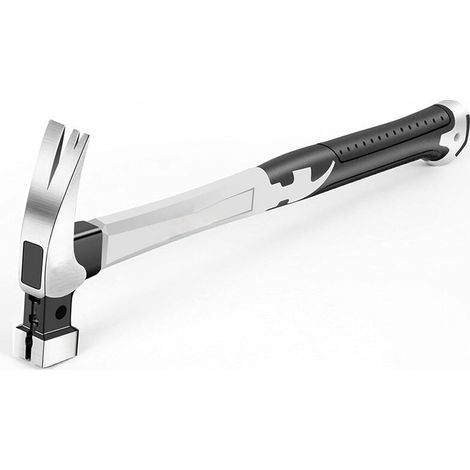 Marteau de charpente, Rip Claw Heavy Duty Magnétique Automatique En Acier Clou Outils De Frappe Du Bois, Fibre + Acier Au Carbone (1/5)