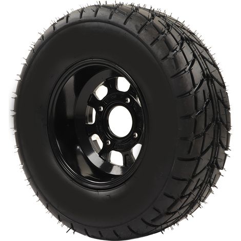 Pneu 21x7-10 avec jante intégrée, roue tout-terrain renforcée pour quad, SSV, go-kart, tracteur tondeuse, véhicule agricole, montage facile, 1 unité. (1/5)