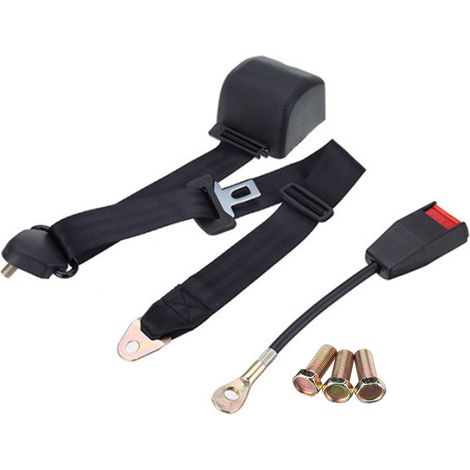 Ceinture de sécurité 3 points universelle, réglable avec boucle à came pour camping-car (1/5)
