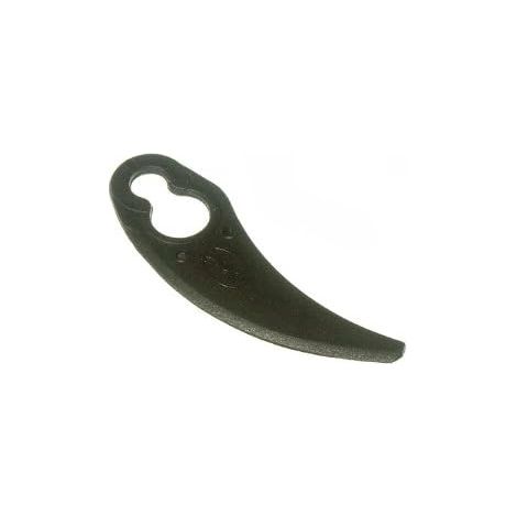 24 lames de tondeuse en plastique pour machines PowerBASE Power Devil JMB et JCB (1/2)