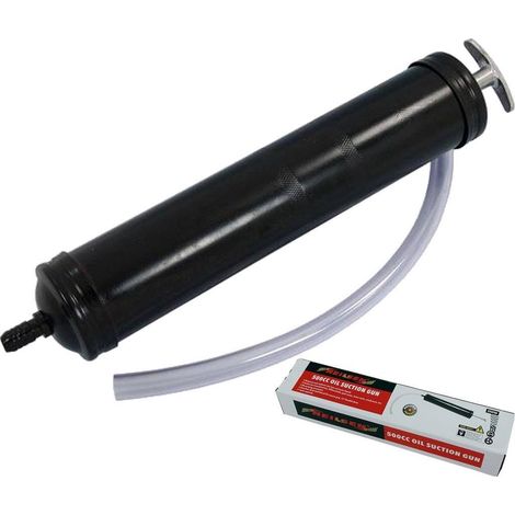 Neilsen Oil Suction Pump 500Cc Vacuum Liquid Transfer Syringe Gun Extractor Tool