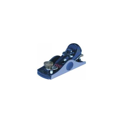 Outifrance – Rabot à main 9 1/2 – Finition précise en fonte – Angle de coupe 21° – Réglage du fer par molette – Semelle rectifiée