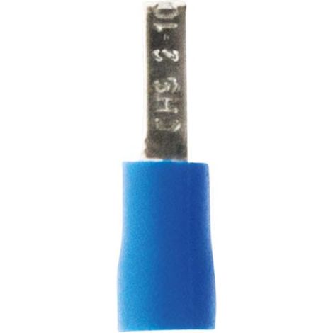 10 cosses embouts Ø2,9mm - Bleu - Zenitech