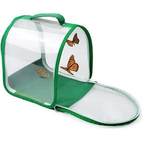 Cage à insectes et papillons, enclos pour chenilles, terrarium pliable, cage à insectes en filet (1/5)