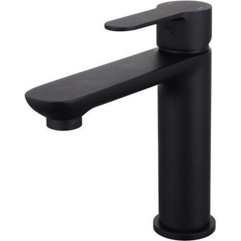 GO by Van Marcke Mitigeur lavabo - 18cm - apparent - mitigeur - laiton noir mat