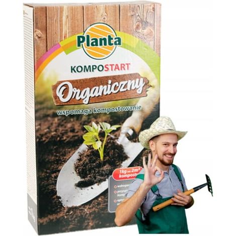 Acceleratore di compostaggio organico 1 kg Kompostart