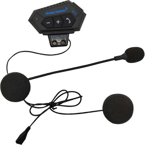 Kit mains libres Bluetooth BT12 pour voiture. moto et casque : réduction du bruit. universel (1/5)