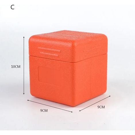 Boîte de rangement extérieure pour réchaud de camping avec couvercle, boîte pour accessoires de réchaud, boîtes de rangement en plastique pour réchauds de cuisine portables (1/5)
