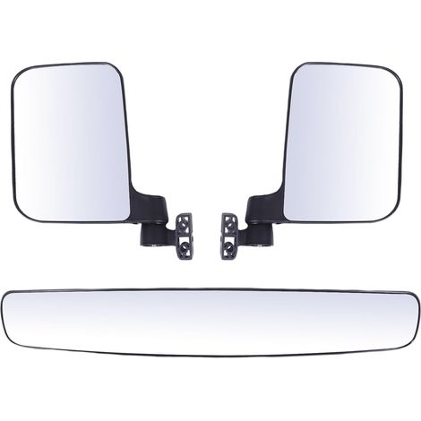Folding Side Mirror and Replacement Mirrors for HD Trolley, for EZGO TXT RXV (1/5)