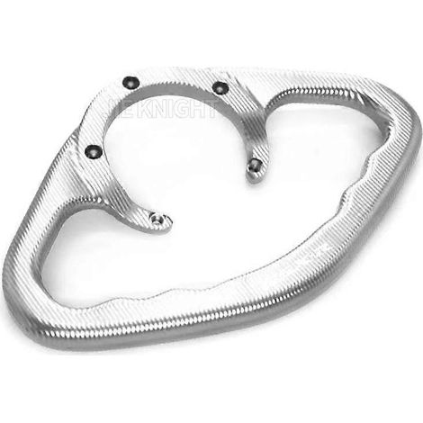 Aplicable a GSX250R GSX-R600 GSX-R750 GSX-R1000 GSX-S 750 GSX650 GSF650 GSR600 Asa del pasajero, depósito de combustible, reposabrazos, puños (plateados) (1/5)