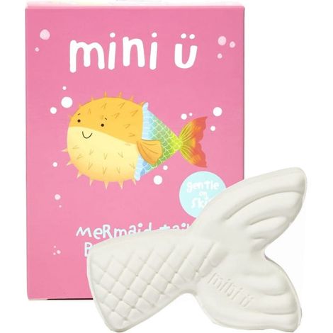Coda di sirena - Palla da bagno effervescente arcobaleno per bambini, Mini-U (1/5)