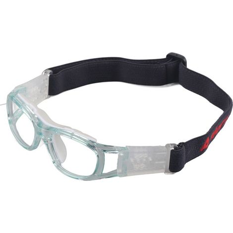 Lunettes de sport pour enfants et adolescents, ajustables pour football, cyclisme et basketball - Accessoire bleu (1/5)