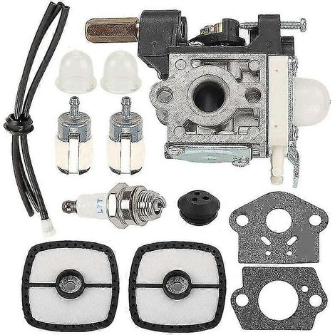 Kit de réglage pour débroussailleuse Echo SRM-230, SRM-231, GT-200R, SRM-210, SRM-230S et SRM-230U avec filtre à air + carburateur (bcaz-szdf) (1/5)