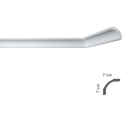 CORNICE DECORATIVA PER SOFFITTO mod. I765 - mm. 70x70- 65 pezzi  - BOVELACCI