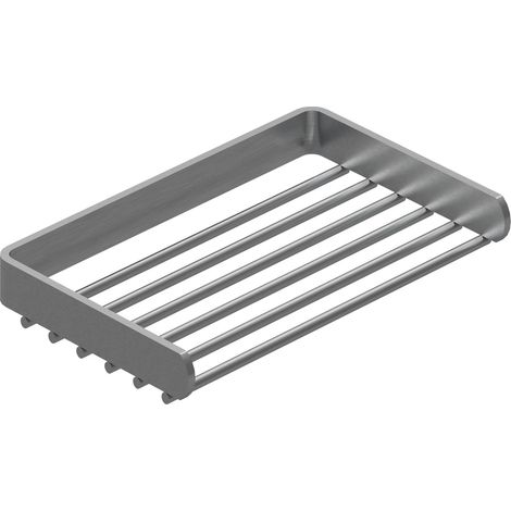 COSMIC 2900339 LOGIC Jabonera Rejilla Inox Mate - ref: WJC226A0039003 (1/4)