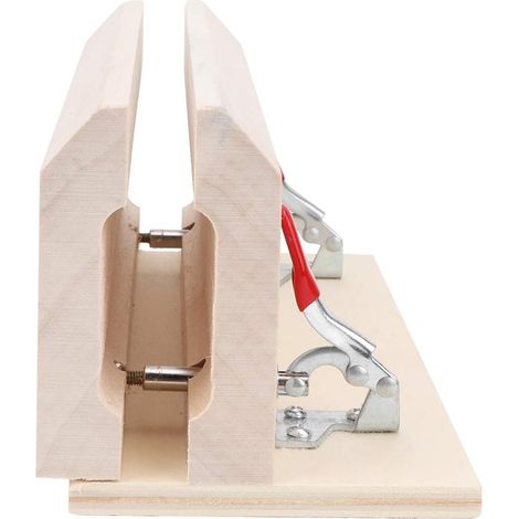 Manueller Nähclip für Leder, Holzwerkzeug zum Einfädeln von Schnürsenkeln und zum Zusammennähen von Lederwaren (1/5)