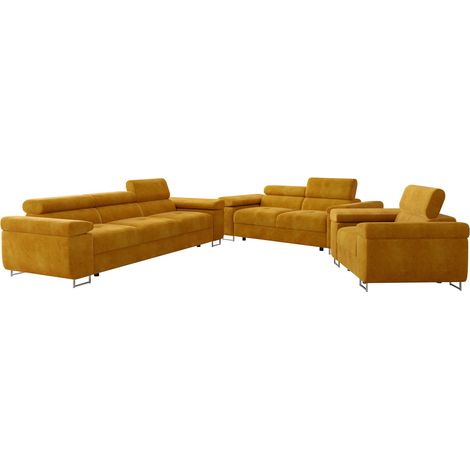 Conjunto de muebles tapizado Comfivo Vinetum, Wave 05, 0, Tapiz