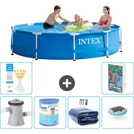 Frame Pool Rund - 305x76 cm - 7-teilig S275