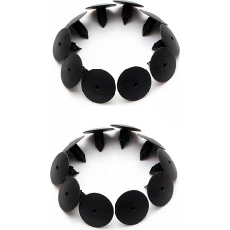 Clips de réglage de pare-boue de passage de roue compatible avec Re-nault Clio Scenic Megane - Type A 20 Pcs (1/3)