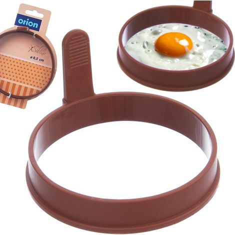 Stampo per uova in silicone arancione SILLINIE cerchio (1/4)