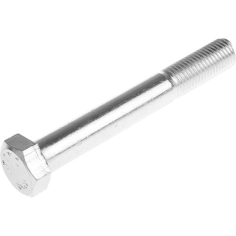 Vis à tête hexagonale, Acier Passivé, zinc, M16 x 120mm ( Prix pour Boîte de 10 )
