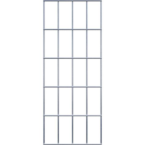 Grille de Gabion à l’unité - Dimensions: 20 cm x 50 cm - mailles de 5 x 10 cm - Made in Germany