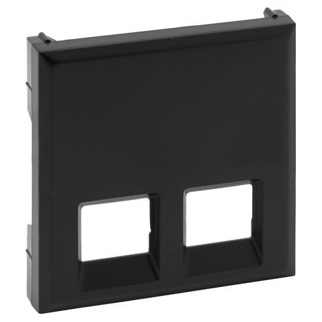 Doppia chiave per basi telefono e computer RJ 45 nero opaco Niloé Step LEGRAND 864543