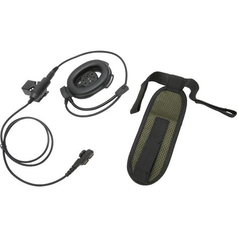 Hochresistentes HD01 Militär-Einseiten-Headset für Hytera PD-780, PD-785 und PD-788 Funkgeräte (schwarz) (1/5)
