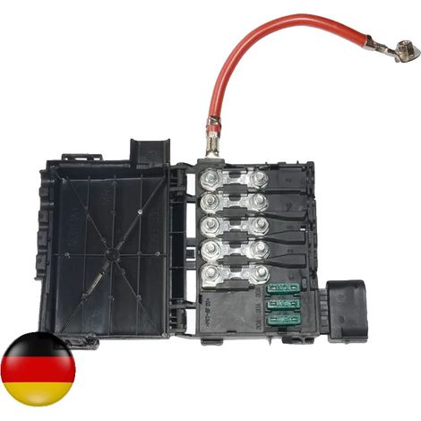 Boîte à fusibles Terminal de batterie, Plastique de haute qualité, Taille standard de boîte à fusibles automobile, Compatibilité avec Audi A3 (8L1) 1996-2003, Numéros de pièces OEM : 1J0937617D, 1J093 (1/5)