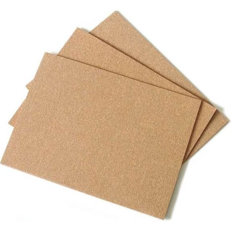 Lot de 3 feuilles joint plat en liège caoutchouc 200x150 mm – 1.0 mm, 1.5 mm, 2.0 mm – Applications huile et hydrocarbures – Hd Outillage