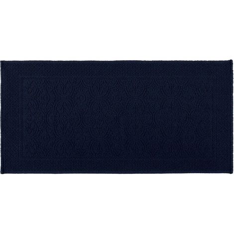 HAOMY - Tapis de bain KYMI Encre 55 x 110 cm