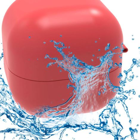 Jouet de water-polo réutilisable en silicone avec aimant à adsorption automatique pour enfants, rouge. (1/5)