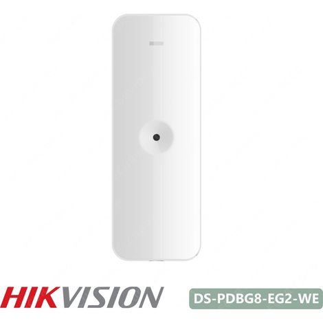 Hikvision AX PRO Rilevatore Rottura Vetri 868MHz DS-PDBG8-EG2-WE