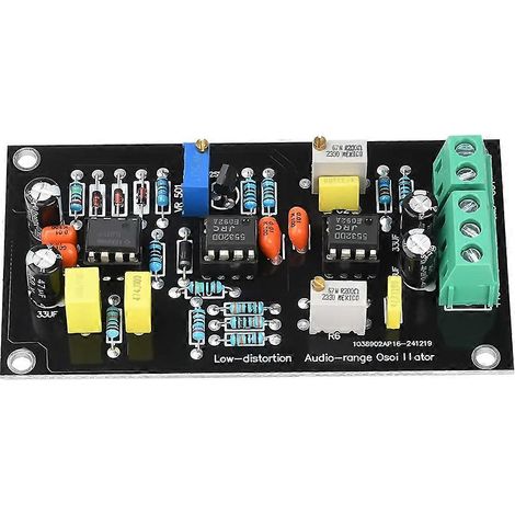Générateur de signal sinusoïdal 1 kHz, faible distorsion, carte oscillateur haute précision NE5532, signal réglable (1/5)
