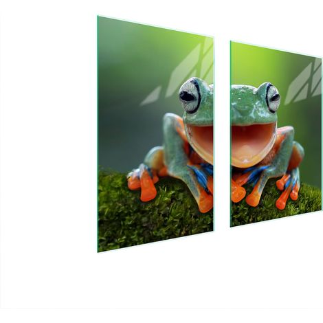GLASSCHUTZPLATTE FÜR KÜCHE 65x52 FROSCH (1/5)
