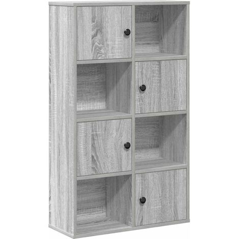 Maison Exclusive - Bücherregal Grau Sonoma 60x24x101,5 cm Holzwer