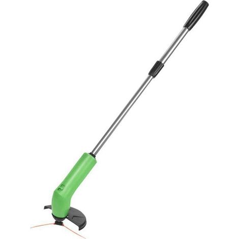 Taille-herbe domestique compact, Tondeuse à gazon, Taille-herbe portable à main, Taille-herbe à fil sans fil avec bordure, Outil de taille d'herbe télescopique, Utilisation pour jardin et pelouse dome (1/5)