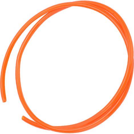 Tuyau pneumatique flexible TPU1065 pour compresseur d'air, tube résistant aux carburants et huiles chimiques, diamètre extérieur 10 mm x intérieur 6,5 mm, orange, 1 mètre (1/5)