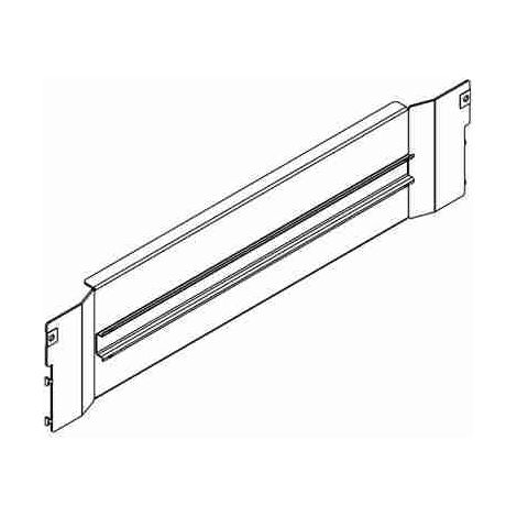 Bastidor BTI9781MID con riel DIN y sistema de bloqueo para tornillos M1 160 y M2 250