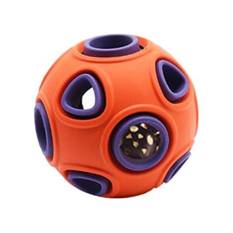 Hundeballspielzeug, interaktives Hundespielzeug, Quietschspielzeug mit Glöckchen, Gummi-Hüpfbälle für Hunde, Haustier-Trainings- und Intelligenzbälle, Such- und Fangspielzeug, Kauspielzeug.