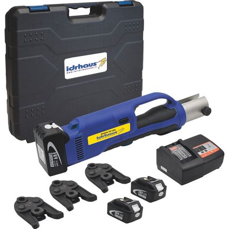 Pressatrice a batteria pz-1550 pressatrice bat. pz-1550 con ganasce profilo th 16-20-26