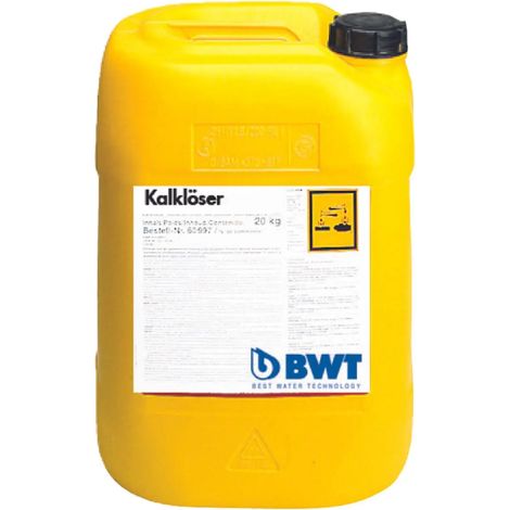 BWT Détartrage rapide Détartrant, 20 kg Solution de calcaire, résistante à l'ébullition, 60999