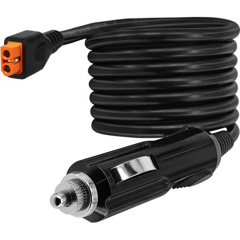 1 Câble Allume-Cigare Vers XT60I, 12V 24V, Cuivre 14AWG, Pour Centrale Électrique Portable,
